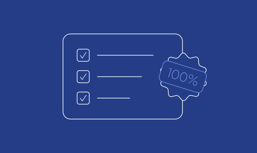 100% guarantee
